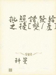 批照错发给情敌之后[双/产]