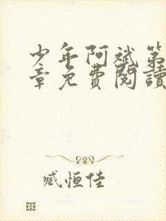 少年阿斌第13章免费阅读