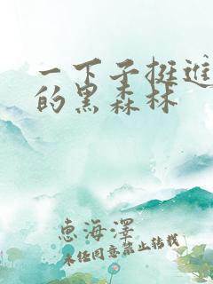 一下子挺进浓密的黑森林