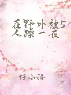在野外被5个男人躁一夜
