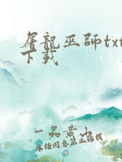 屠龙巫师txt下载