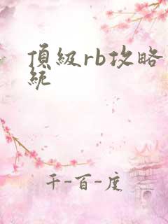 顶级rb攻略系统