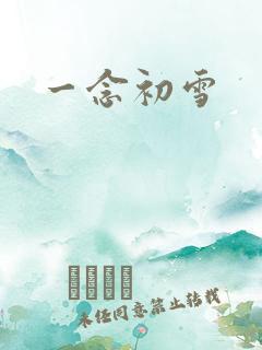 一念初雪