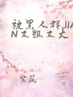 被黑人群JIAN又粗又大