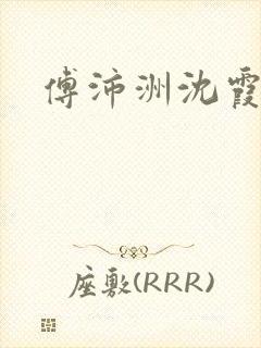 傅沛洲沈霞小说