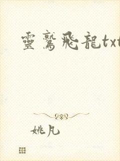 灵鹫飞龙txt