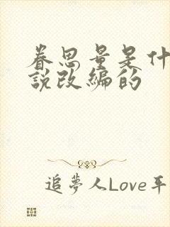 眷思量是什么小说改编的