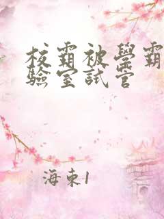 校霸被学霸压实验室试管