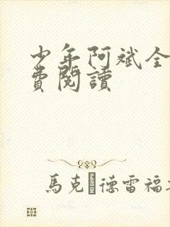 少年阿斌全文免费阅读