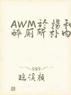 AWM于炀和祁醉厕所补肉