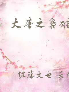 大唐之枭雄天下