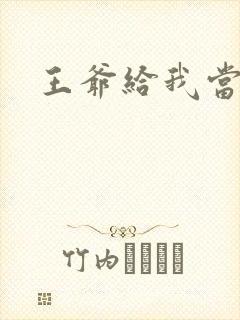 王爷给我当心点