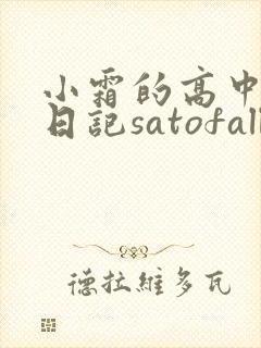 小霜的高中成长日记satofall