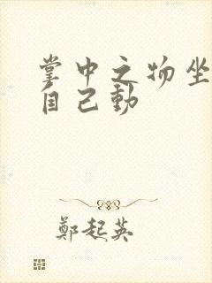 掌中之物坐上来自己动