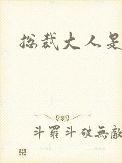 总裁大人是诱受