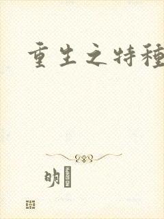 重生之特种军嫂