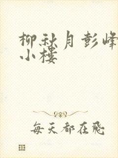 柳秋月彭峰月满小楼