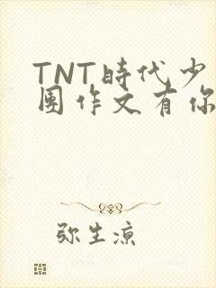 TNT时代少年团作文有你真好