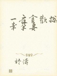 一夜贪欢总裁的幸孕妻