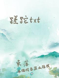 蹉跎txt