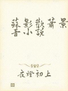 苏影欢萧景渊抖音小说