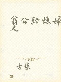 翁公干熄妇三个人