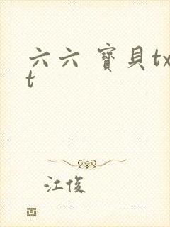 六六 宝贝txt