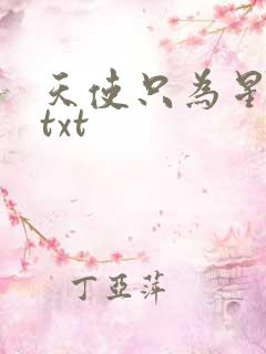 天使只为星夜哭txt
