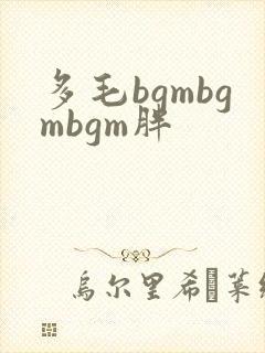 多毛bgmbgmbgm胖