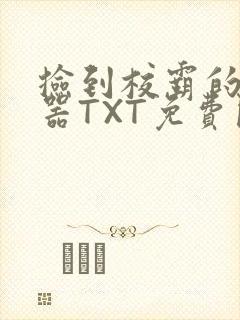 捡到校霸的遥控器TXT免费阅读