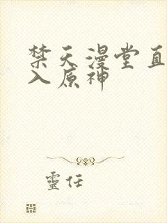 禁天漫堂直接进入原神