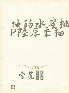 他的水蜜桃POP陆辰季柚