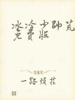 冰冷少帅荒唐妻免费版