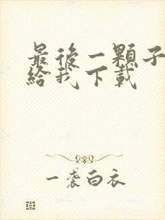 最后一颗子弹留给我下载