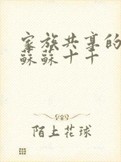 家族共享的养女苏苏十千