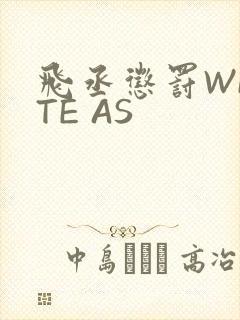 飞丞惩罚WRITE AS