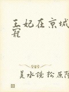 王妃在京城当团宠