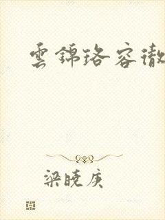 云锦珞容彻小说