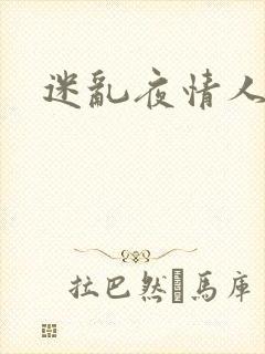 迷乱夜情人