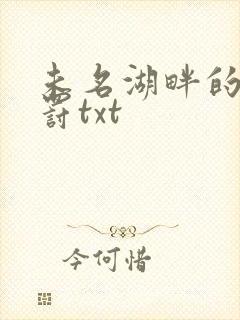 未名湖畔的爱与罚txt