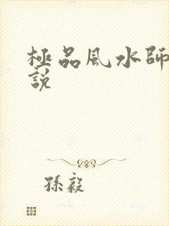 极品风水师 小说