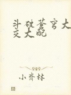 斗破苍穹大乱斗交大配