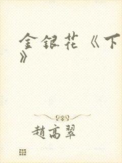 金银花《下厨房》