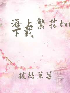 海上繁花txt下载
