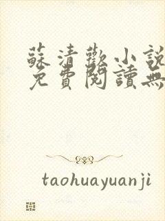 苏清欢小说全文免费阅读无弹窗