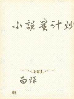 小说蜜汁炒鱿鱼