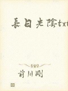 长日光阴txt