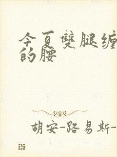 今夏双腿缠陆绎的腰