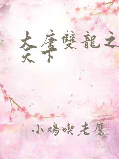 大唐双龙之无敌天下