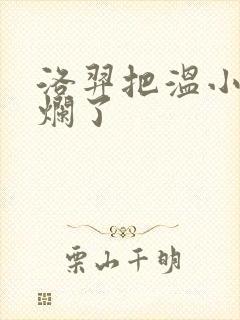 洛羿把温小辉做烂了